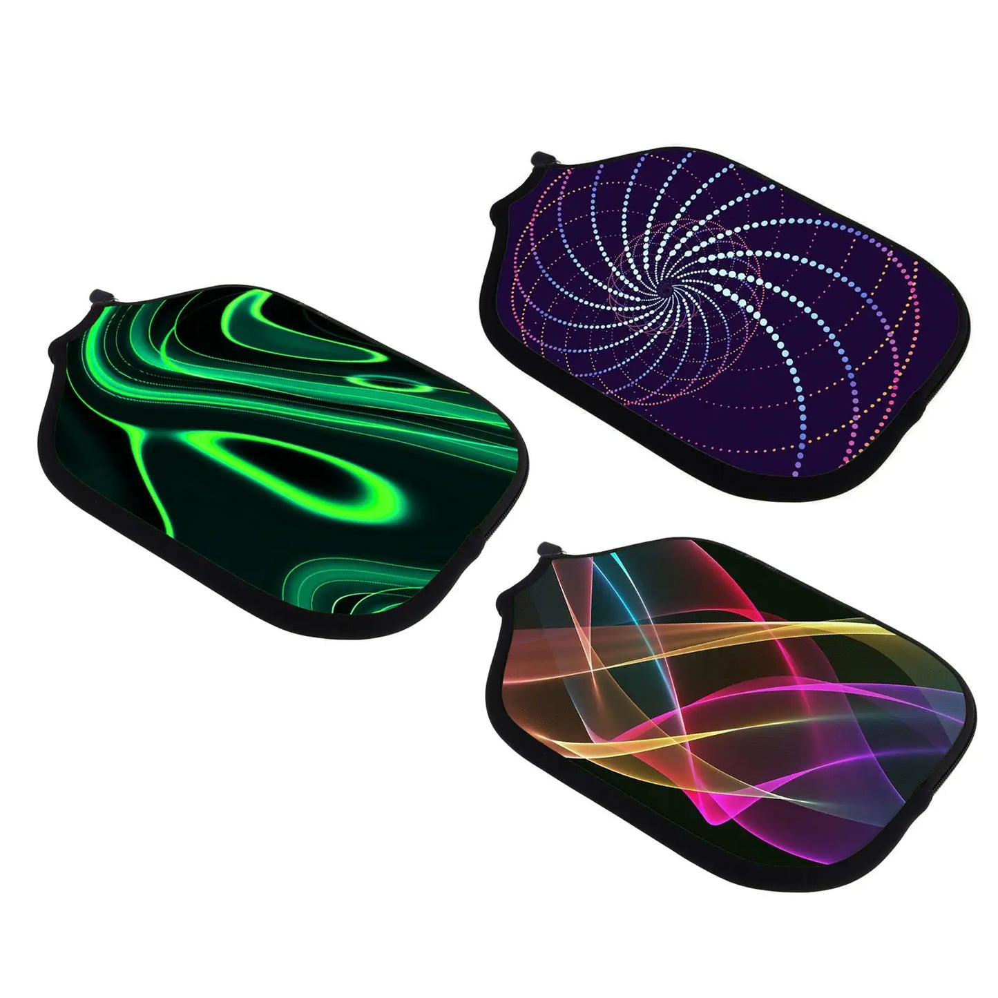 Neoprene Pickleball Paddle Cover – Solid Colors