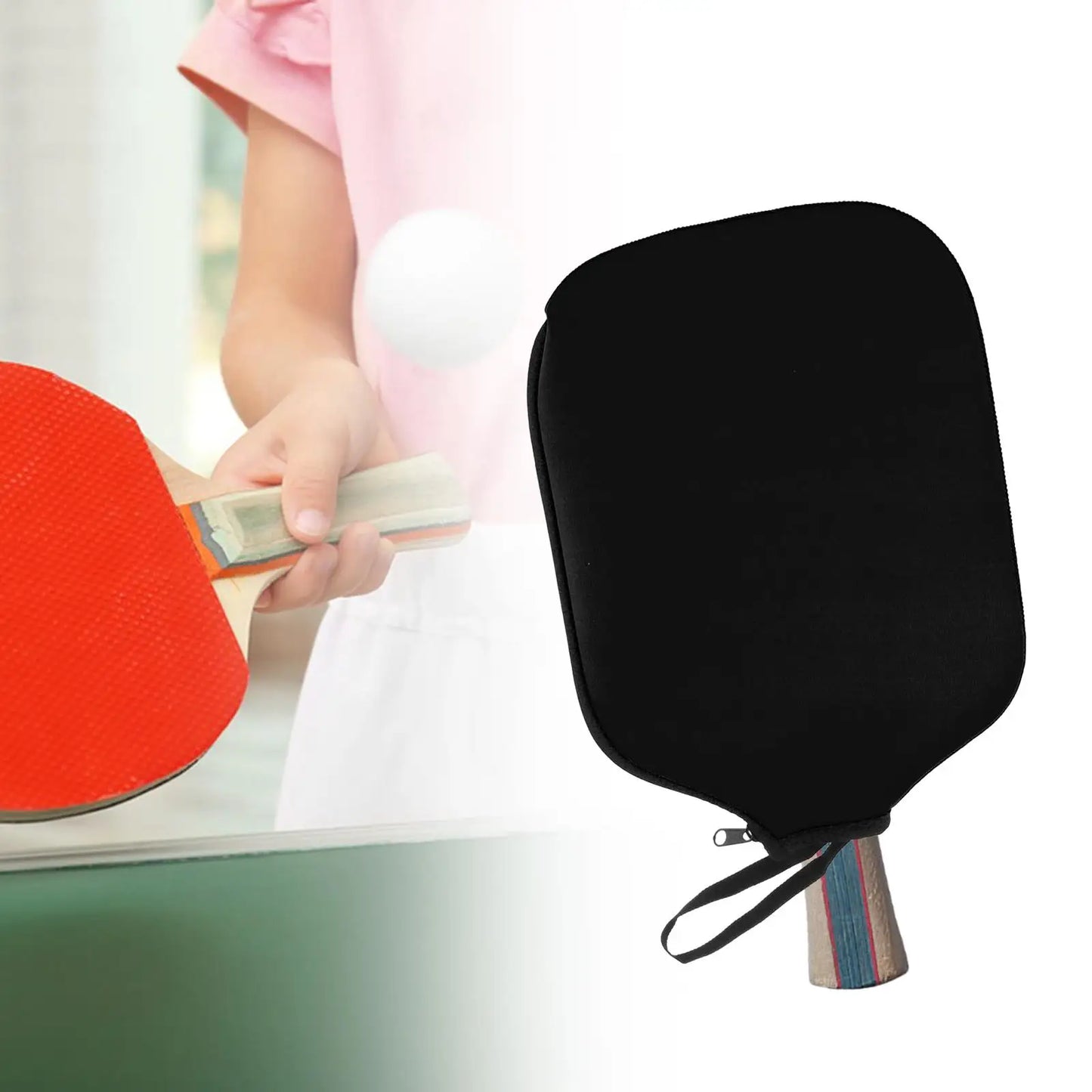 Neoprene Pickleball Paddle Cover – Solid Colors