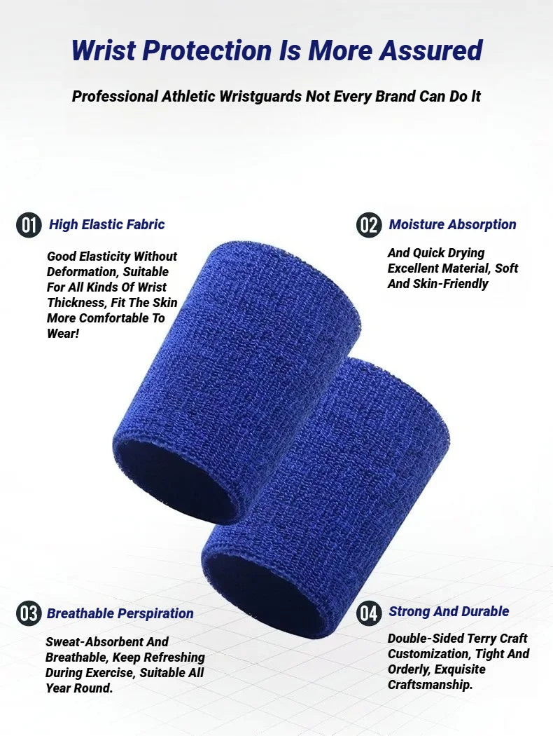 Pickleball Sweat Wristbands (2PCS) – Paddle Pals Gear