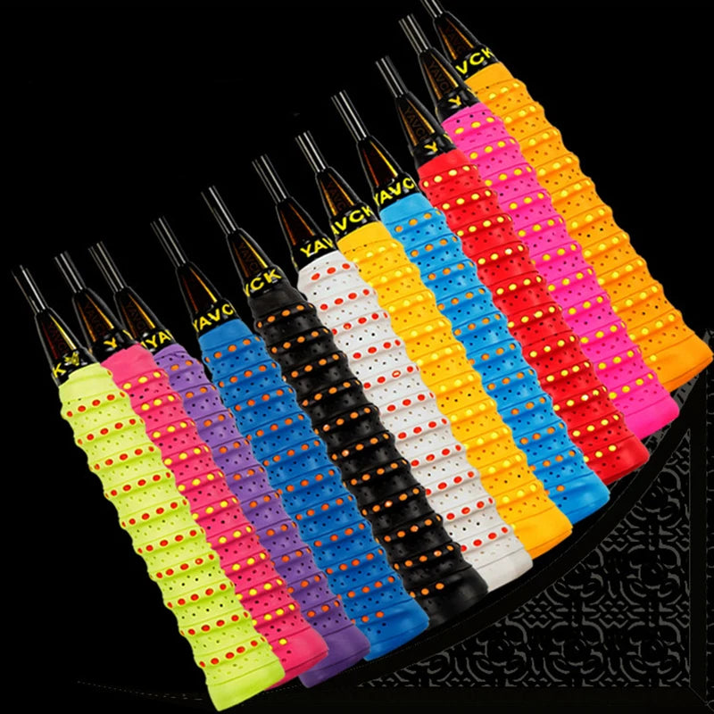 Sweat-Absorbent Pickleball Overgrips – 6-Pack