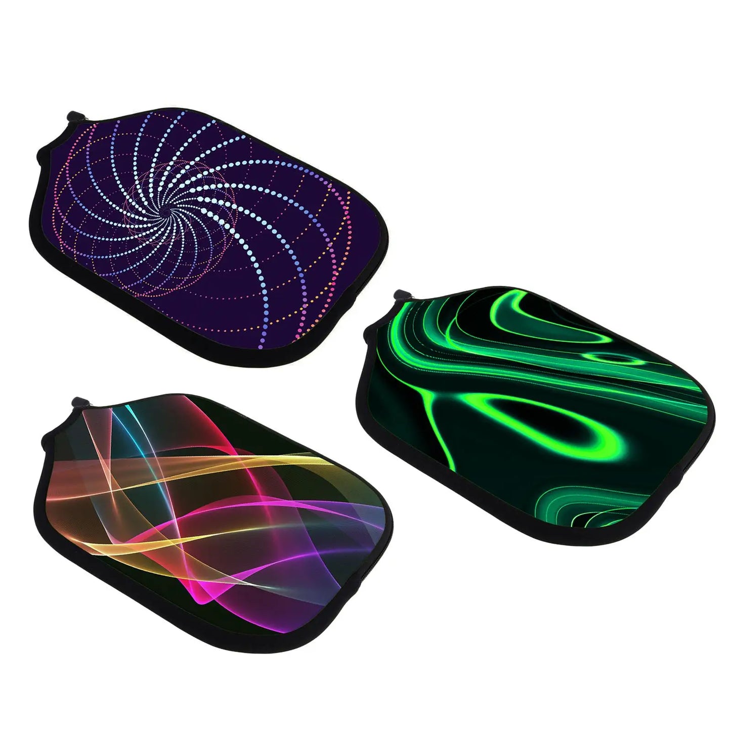 Neoprene Pickleball Paddle Cover – Solid Colors