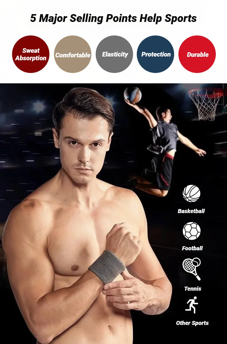 Pickleball Sweat Wristbands (2PCS) – Paddle Pals Gear