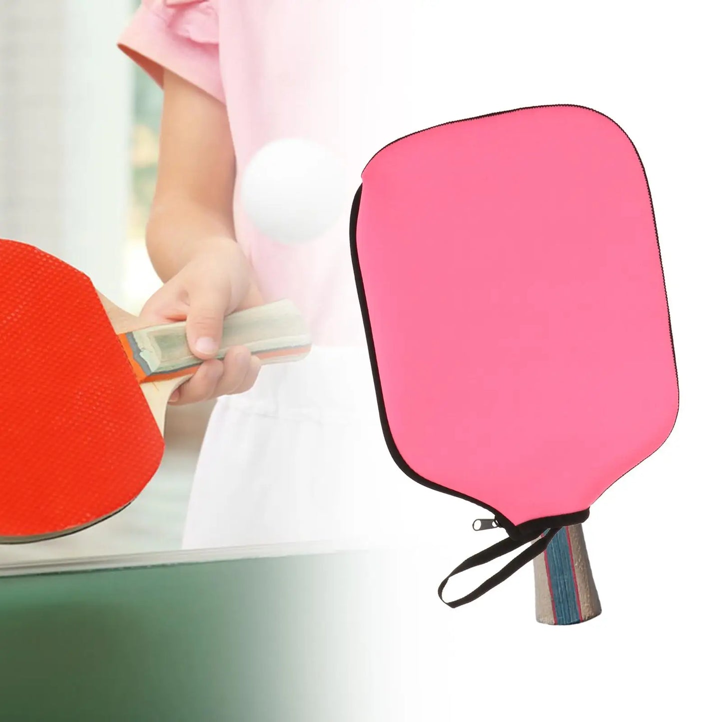 Neoprene Pickleball Paddle Cover – Solid Colors
