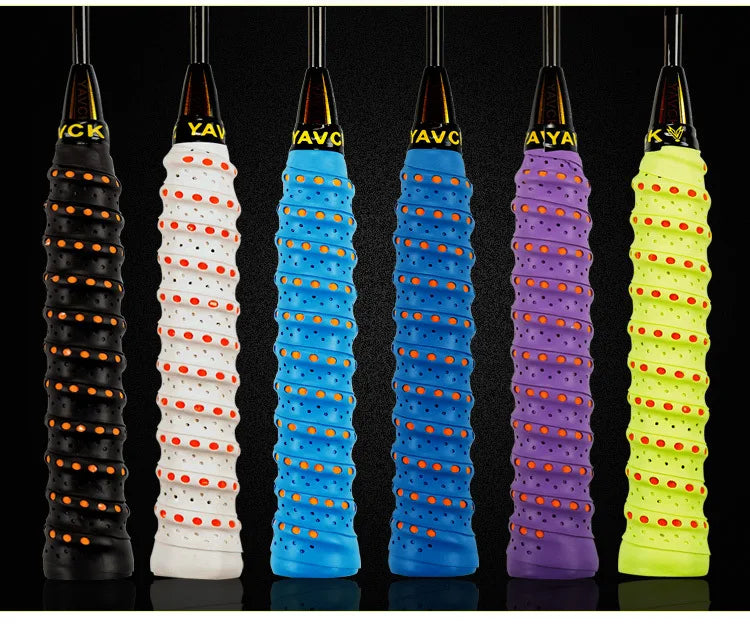 Sweat-Absorbent Pickleball Overgrips – 6-Pack